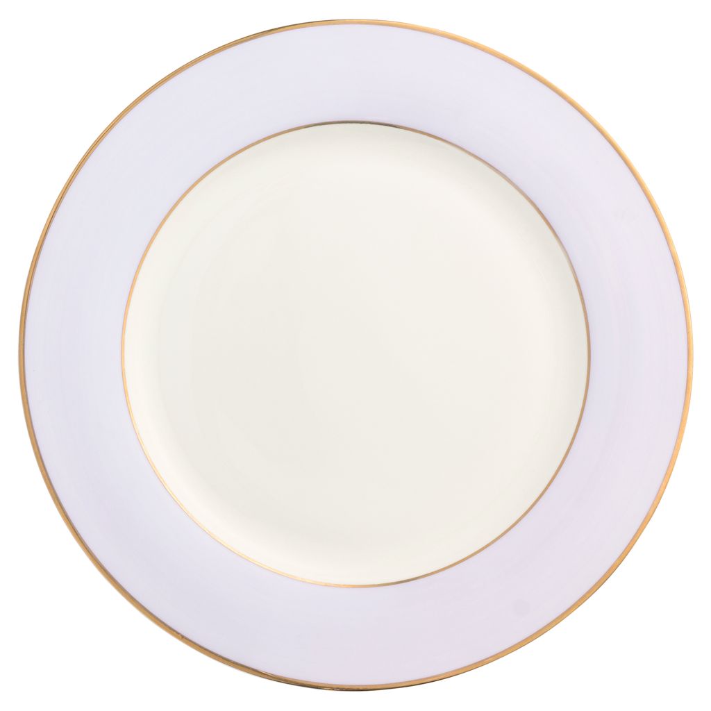 Lilac Brushed Bread Plate